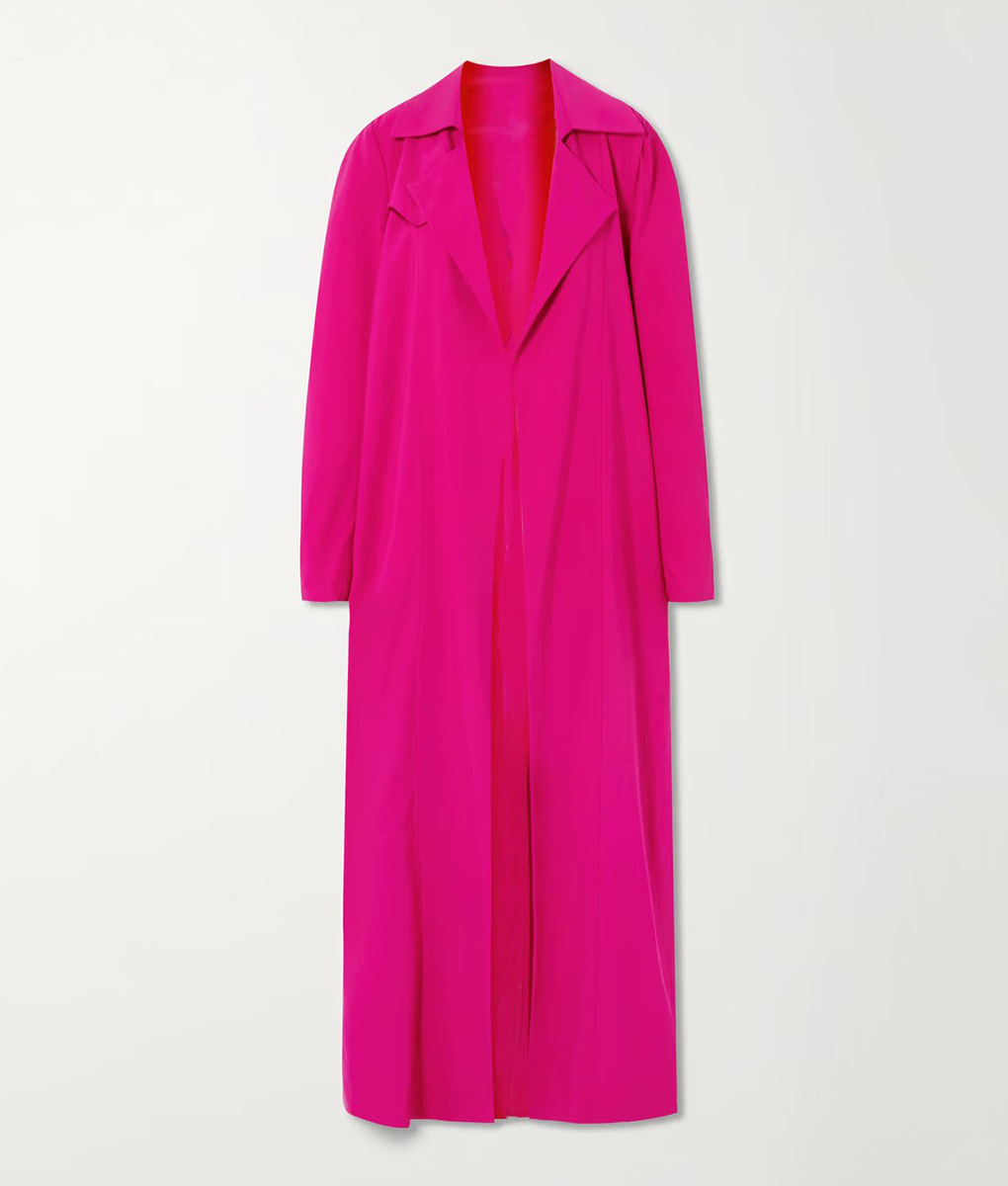 And Just Like That Nicole Ari Parker Pink Coat