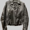 Austin Butler Black Biker Jacket-Generic