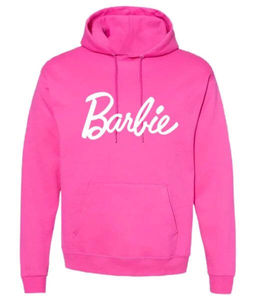 Hooded Sweatshirt for Girls Barbie Pink