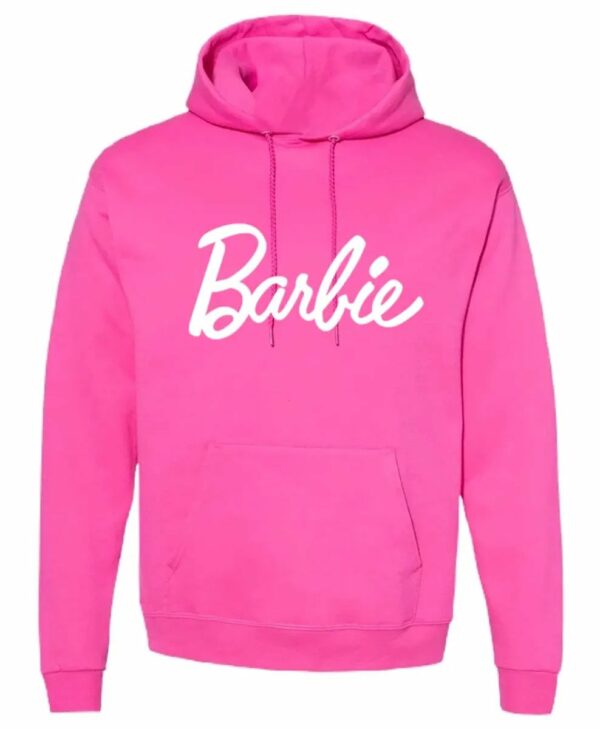 Barbie Pink Cotton Hoodie