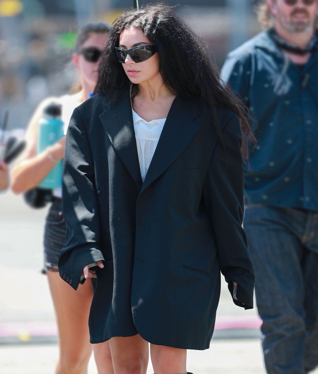 Charli XCX Black Over-Sized Blazer
