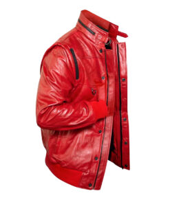 Cobra Kai Red Leather Jacket