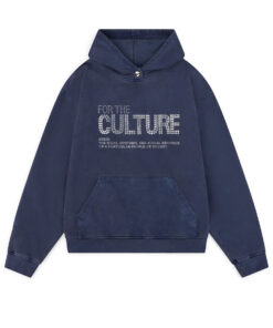 For The Culture Blue Hoodie