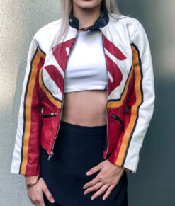 Hackers 1995 Angelina Jolie Biker Jacket