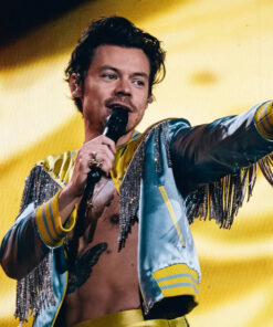 Harry Styles Love On Tour Warsaw Fringe Jacket