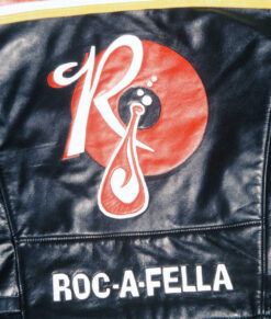 Jay Z Roc a Fella Records Leather Jacket