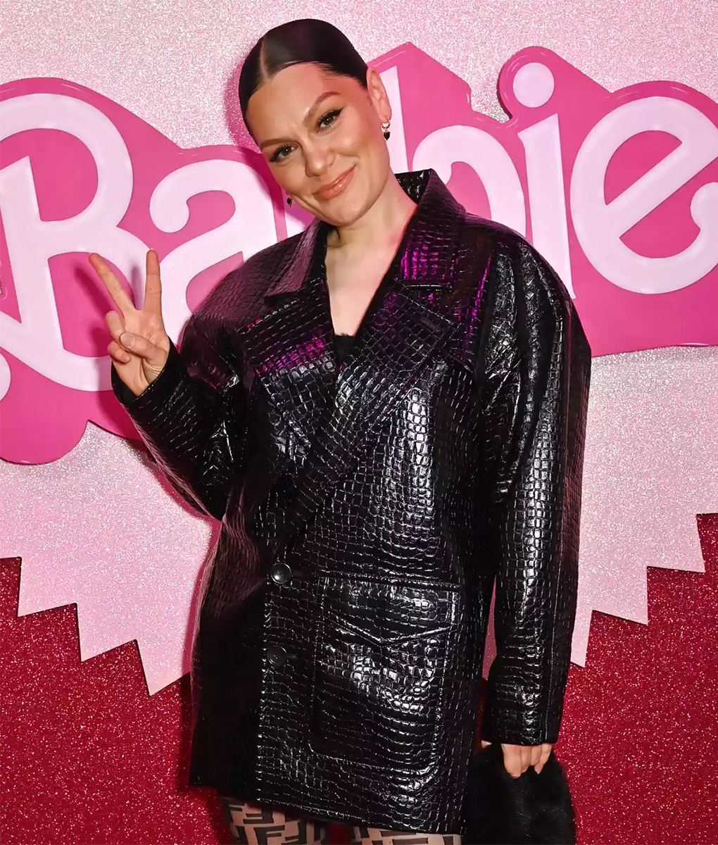 Jessie J at Barbie Screening Black Blazer
