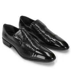 blue dress for baby girl Black Rhinestone Loafers​ | Sparkly Flair main image 1