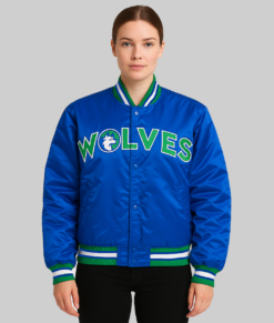 Minnesota Timberwolves Starter Jacket-FrontView