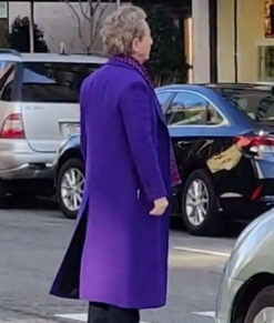 Only Murders in the Building Oliver Putnam Purple Long Coat