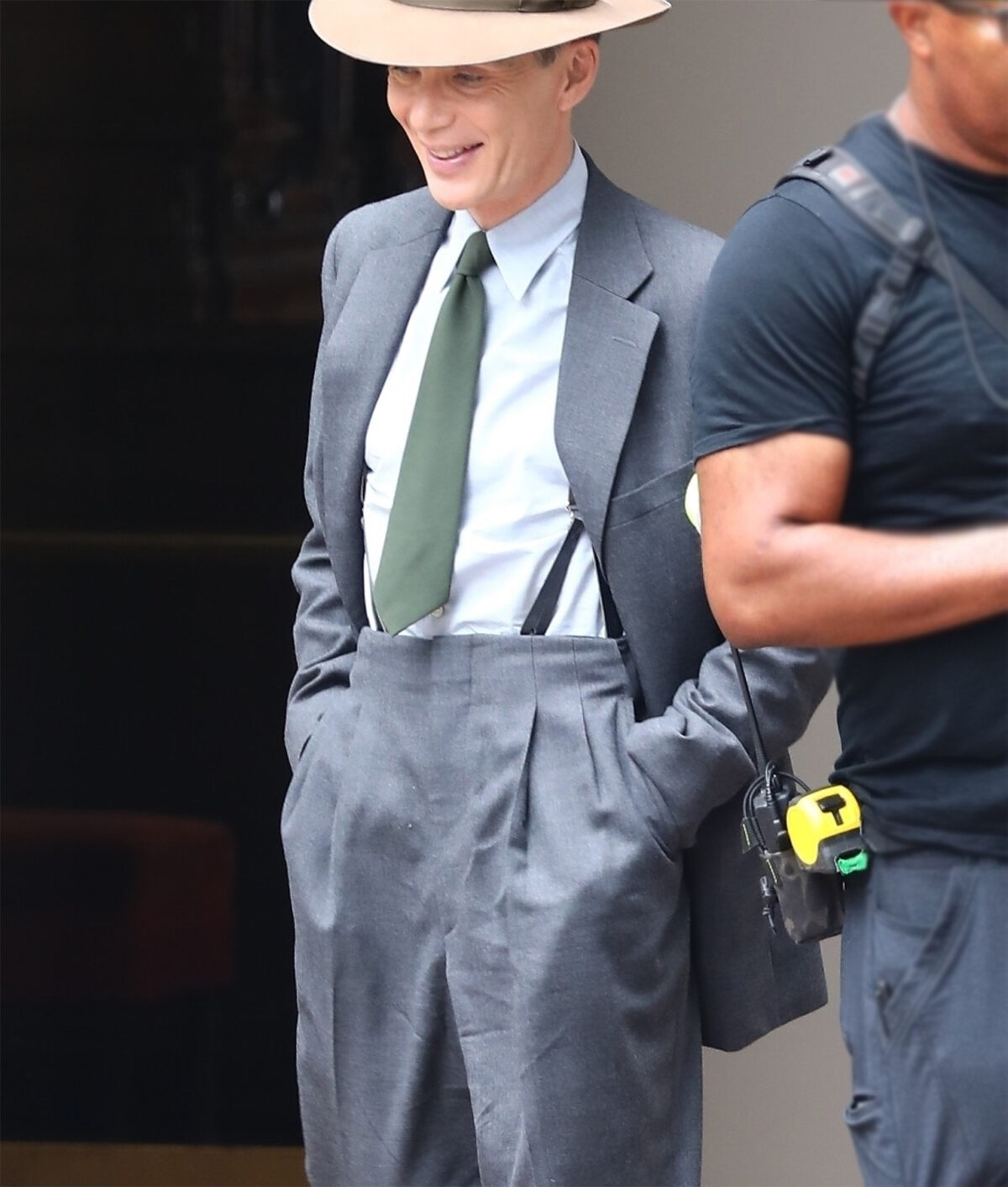 Oppenheimer Cillian Murphy Grey Suit
