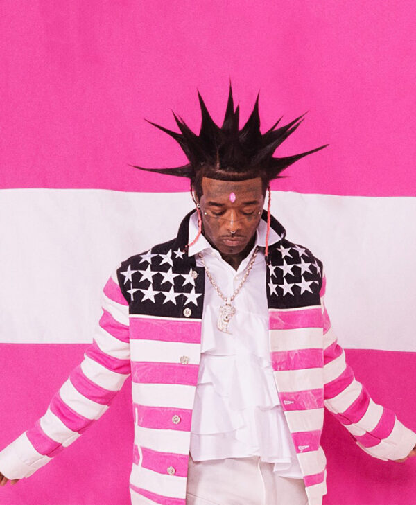 Pink Tape Lil Uzi Vert Pink Stripe Jacket