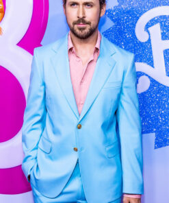 Ryan Gosling Barbie Premiere Skyblue Blazer