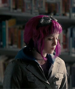Scott Pilgrim vs. the World Mary Elizabeth Winstead Brown Jacket