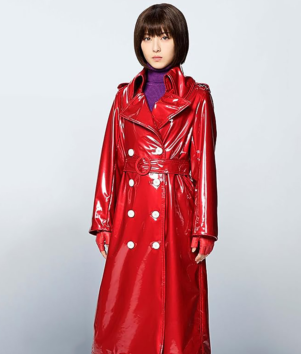 Shin Kamen Rider Minami Hamabe Red Glossy Coat
