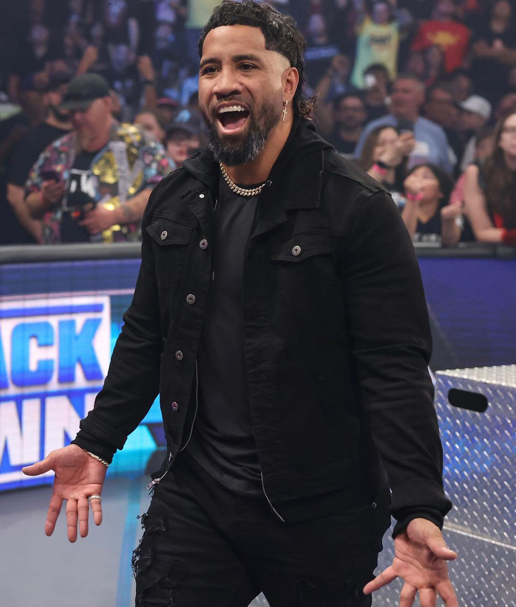 SmackDown 2023 Jey Uso Black Jacket