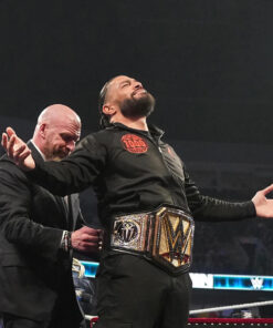 SmackDown 2023 Roman Reigns Black Jacket