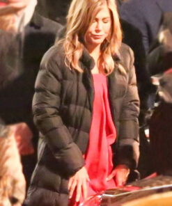 The Morning Show Jennifer Aniston Puffer Zipper Coat