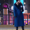 The Morning Show Reese Witherspoon Blue Wrap Coat