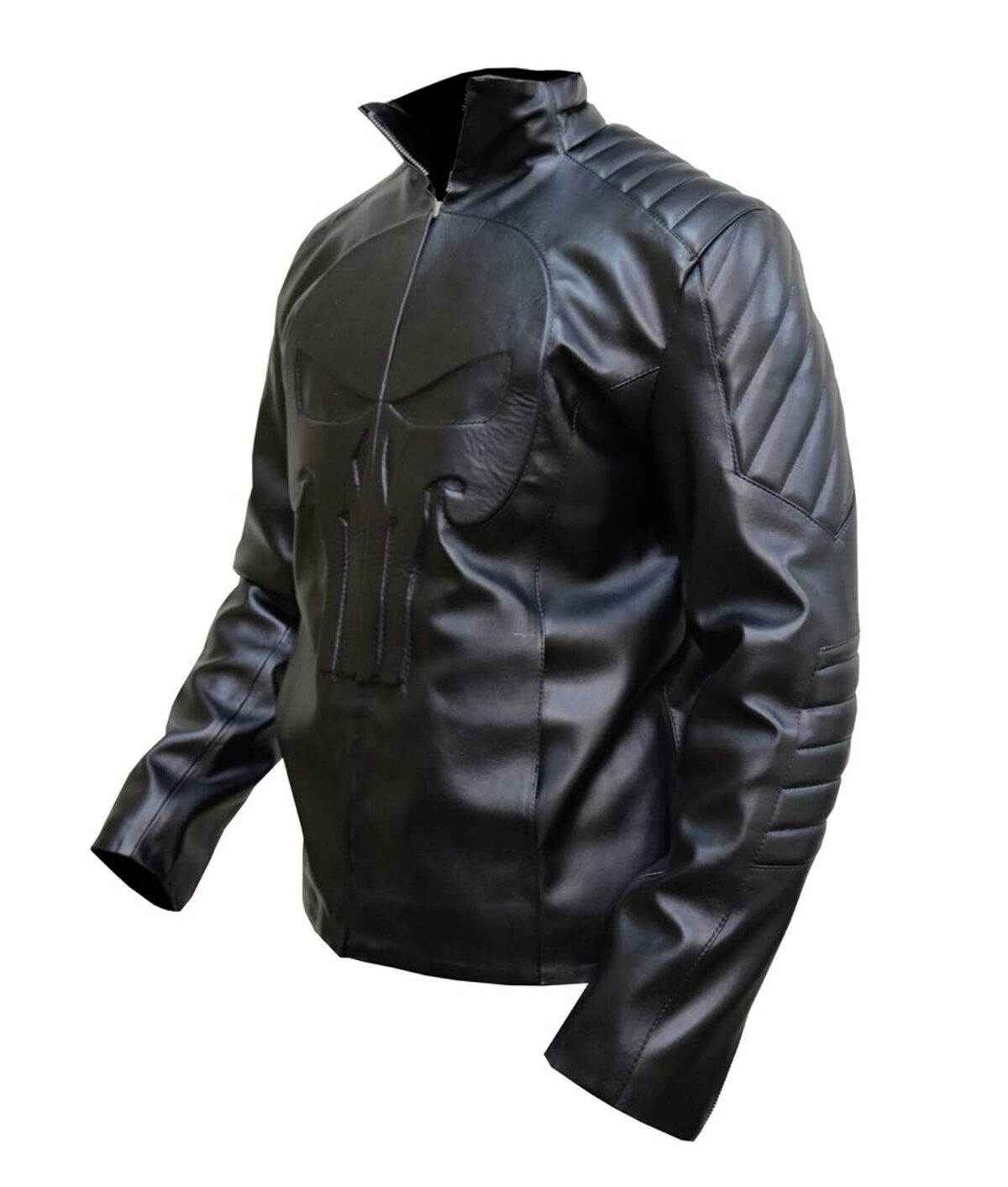 The Punisher 2004 Thomas Jane Black Skull Jacket