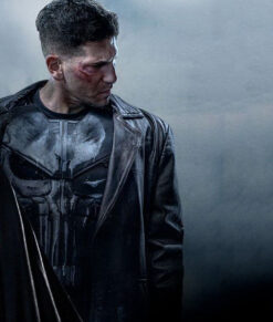 The Punisher TV Series Jon Bernthal Black Coat