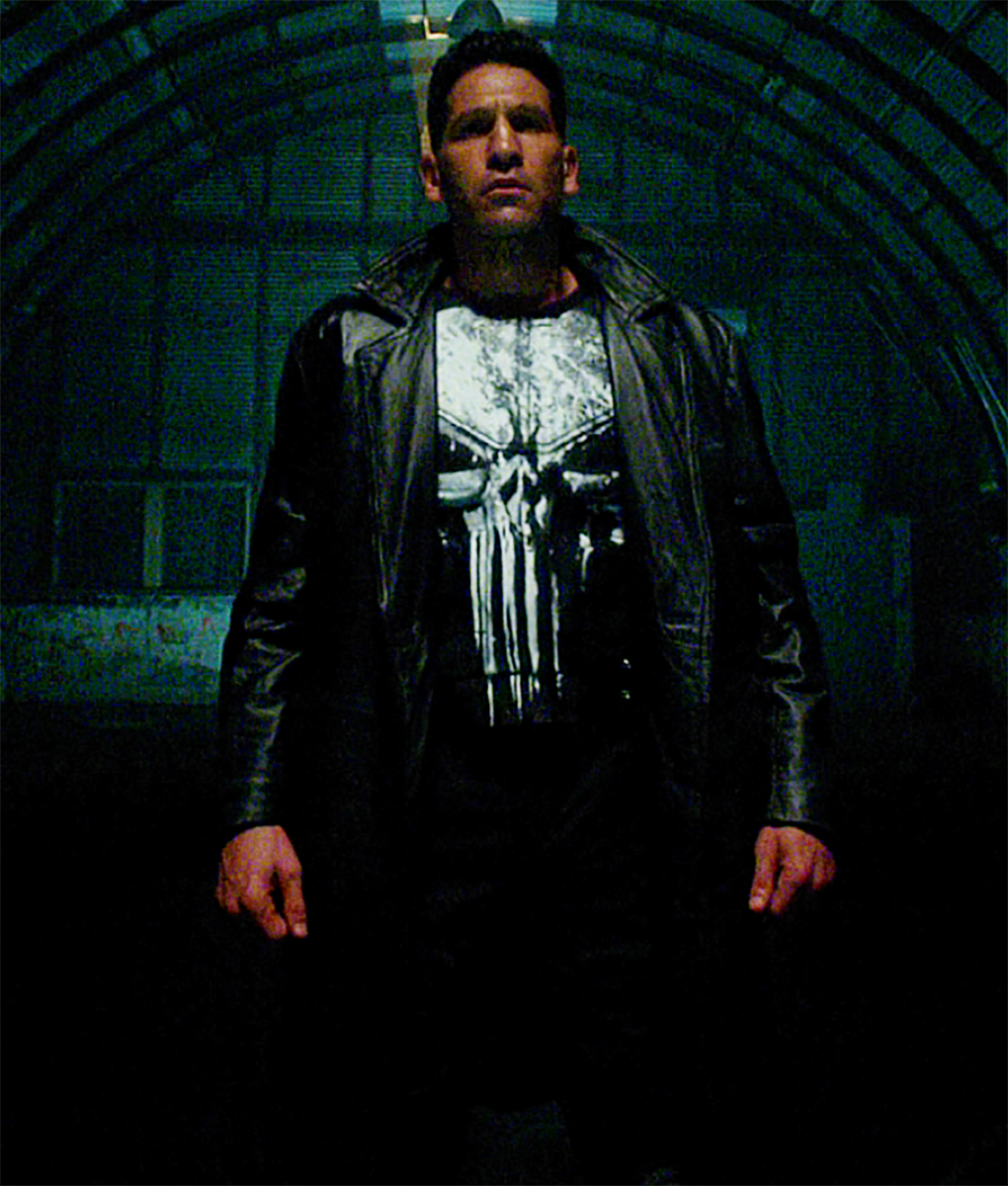 The Punisher TV Series Jon Bernthal Black Coat