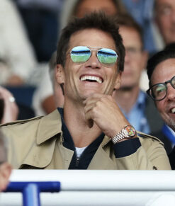 Tom Brady Beige Trench Coat