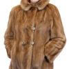 Women's Tia Vintage Fur Brown Coat