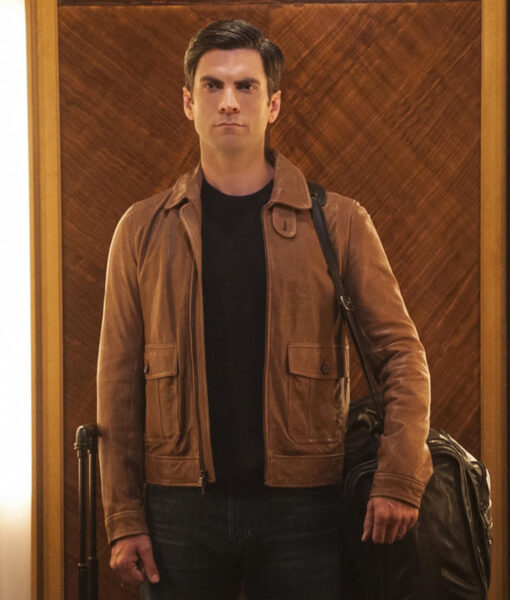 American Horror Story Wes Bentley Leather Jacket