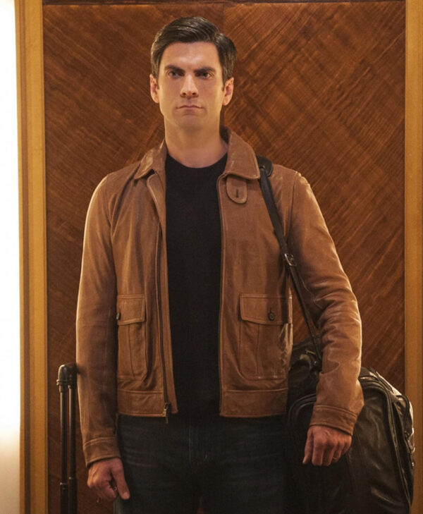 American Horror Story Wes Bentley Leather Jacket