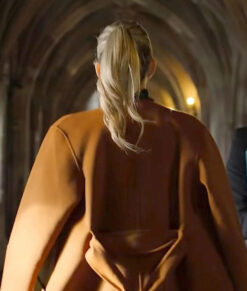 Anatomy Of A Scandal Sienna Miller Orange Coat