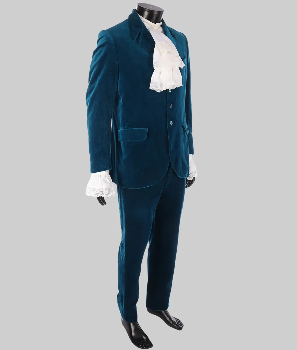 Austin Powers Blue Velvet Suit-Generic