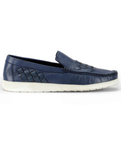 Blue Turkiye Made Leather Shoes for Men