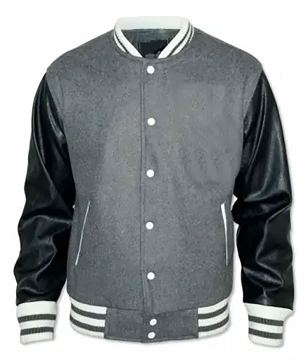 Bradford Grey Varsity Jacket