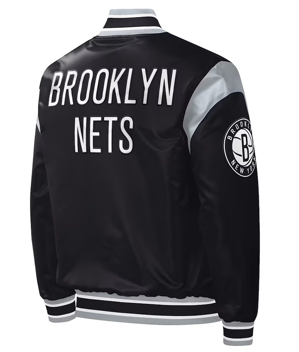 Brooklyn Nets Black Jacket