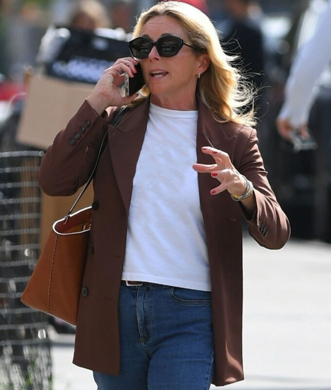 Jane Krakowski Brown Blazer | NYC Jackets