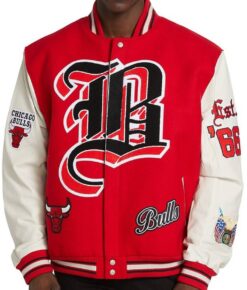 Jeff Hamilton Bulls Varsity Jacket