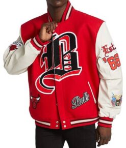 Jeff Hamilton Bulls Varsity Jacket