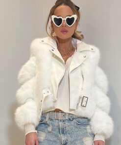 Kate Beckinsale Fur Jacket