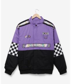 Kuromi Purple and Black Racing Jacket