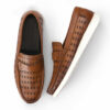 Blake Mens Brown Casual Leather Penny Loafers-2