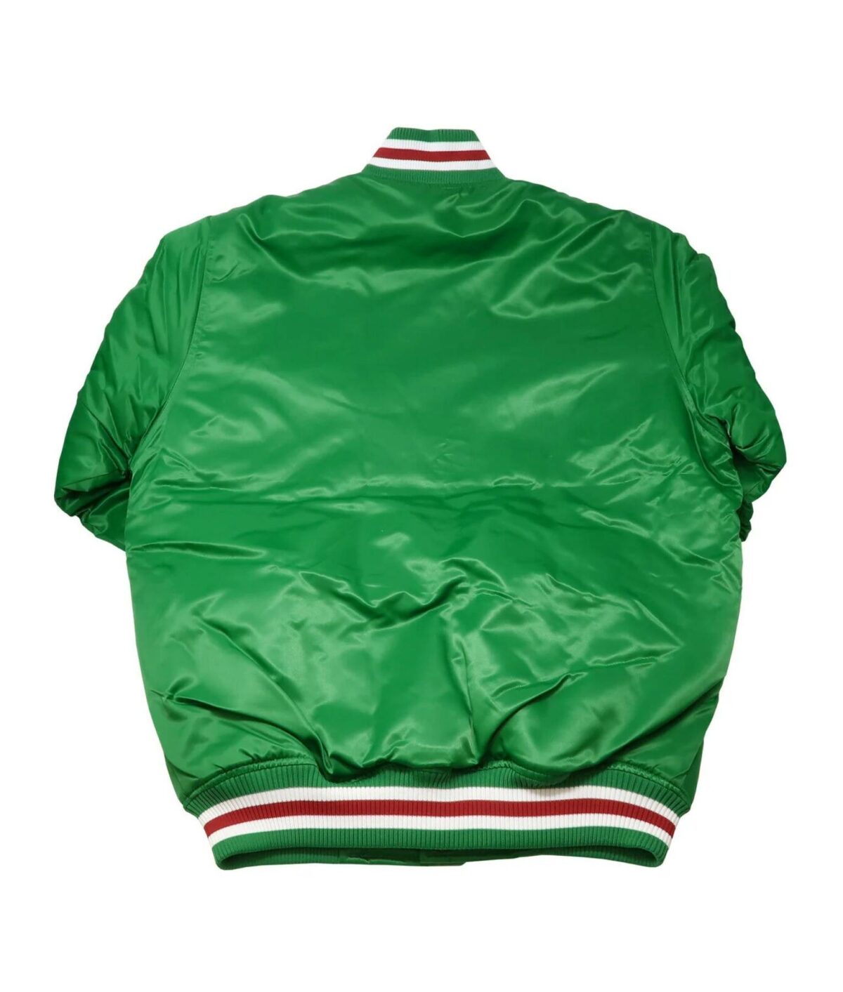 Mexico Green Satin Jacket