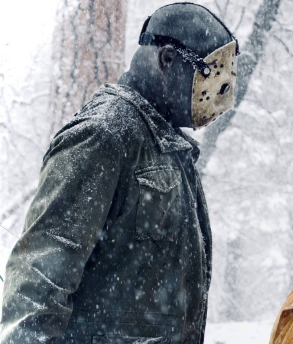 Never Hike In The Snow Jason Voorhees Green Jacket