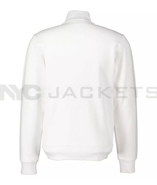 Novak Djokovic White Track Jacket