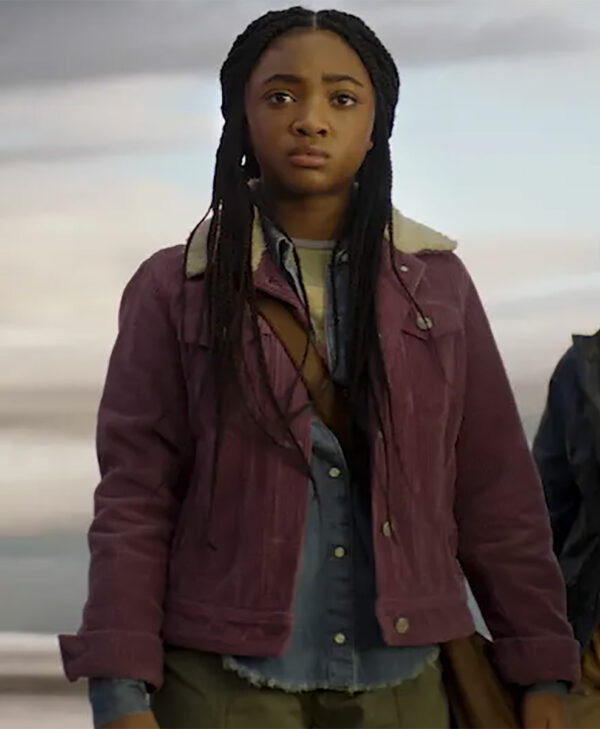 Percy Jackson and the Olympians Leah Jeffries Purple Jacket