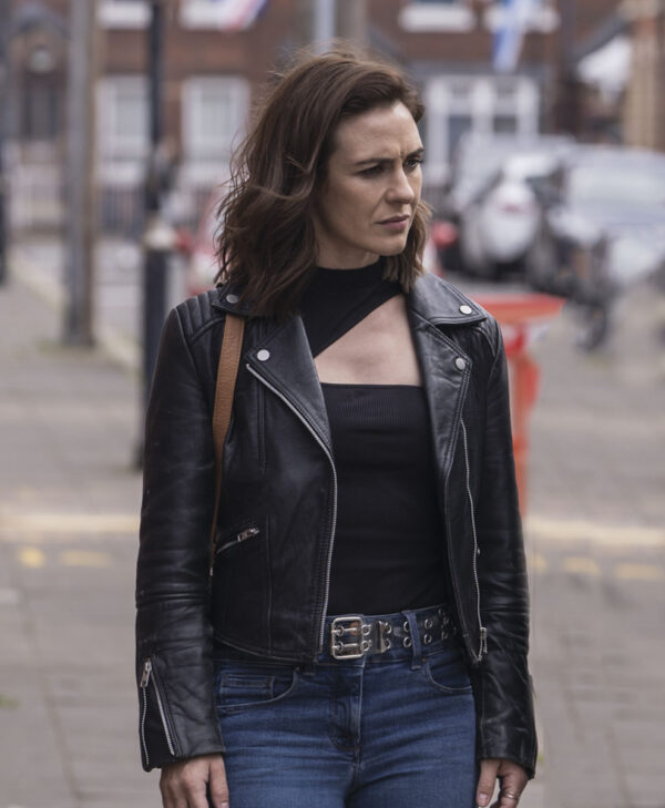 Roisin Gallagher The Lovers Black Leather Jacket