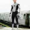 Silver and Black Spiderman Suit Jacket