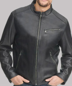 Steven Smith Black Leather Jacket