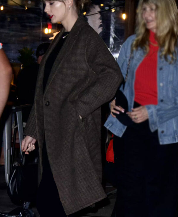 Taylor Swift Houndstooth Coat