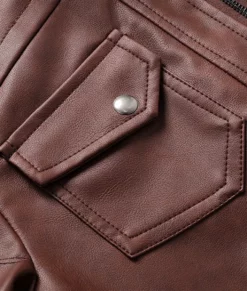 Umbrella Cosplay Brown Removable Hooded Jacket